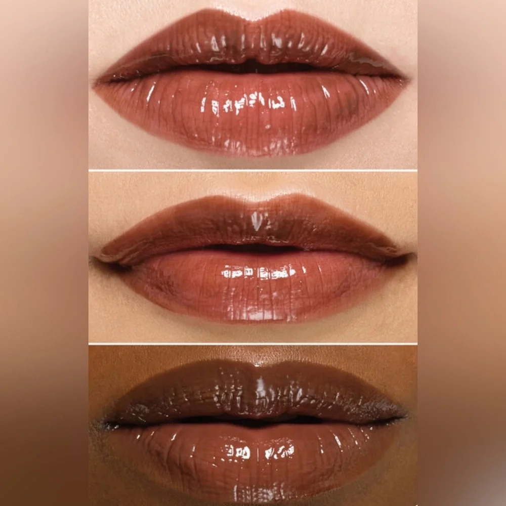 NWT Mary Kay Unlimited Lip Gloss CHOCOLATE NUDE Cream Neutral Dark Brown Shine